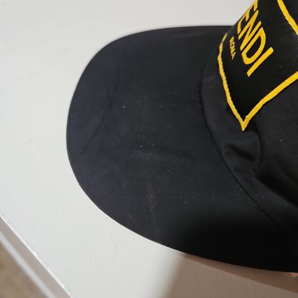 Nylon FENDI Black Baseball Cap - FXQ768 main image 5